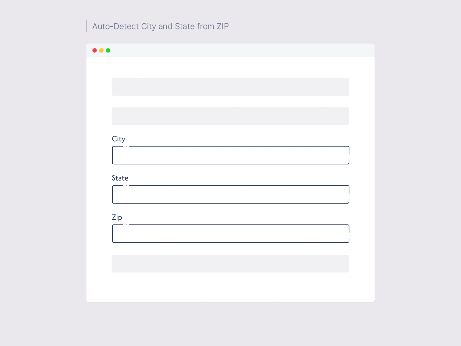 A simplified, Checkout flow - Animated Prototype - cartimize.com animated gif flex box form animated prototype ux