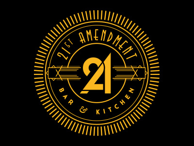 21st Amendment Final Logo Yellow Version