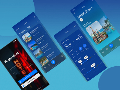 Hotel App adobexd app design figma ui