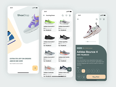 Shoes Mobile App adidas app design app ui cpdesign creative design mobile app nike shoe shoe store shoes app ui shoes mobile app shoes online store shoes store trending ui ux