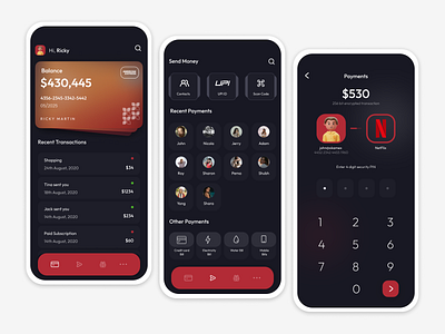 MoneyZone Wallet App app design digital money money app ui design wallet wallet app