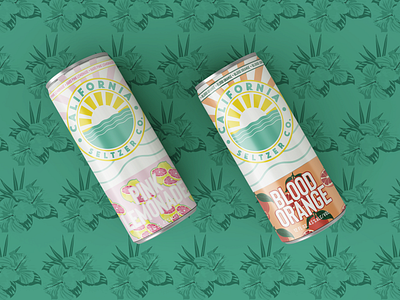 California Seltzer Co. Mockups