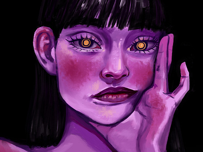 PuRpLe Girl Portrait