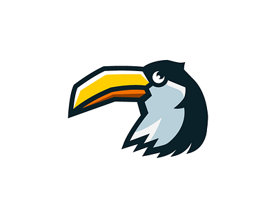 Toucan Mascot Logo animal branding illustration logo mascot simple toucan