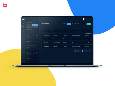 Employee Grid View Design