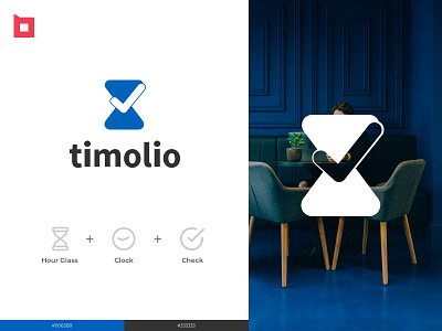 Timolio - Logo bititude branding clock crm design logo logo design office project management time time management