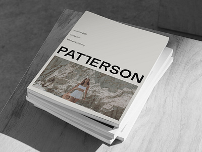 Patterson | clothing brand brand branding business business card candles design graphic design identity illustration logo logotype typography vector web web design webdesign website womens clothing