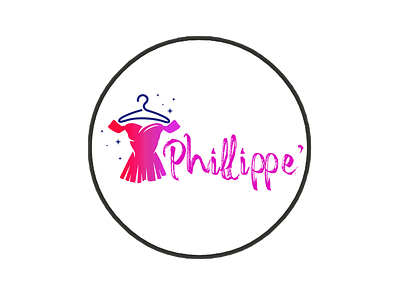 Philippe brand design branding design flat logo logodesign minimal