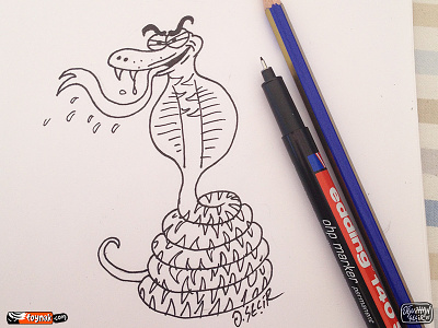 Snake moleskine sketch sketchbook snake