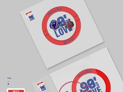 90's Love album art design fan art kpop