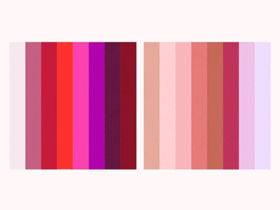Maybelline animation colors design gif grahic design marina ek maybelline pink red