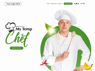 Chef Website chef website food food and beverage uiux