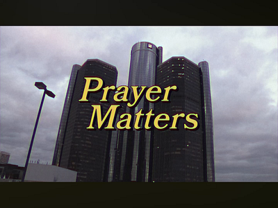 Prayer Matters | Sermon Series branding church branding church design graphicdesign sermon graphic sermon series