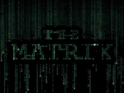 The Matrix - A generative NFT art code dark effect generative green matrix nft rain raining streaming