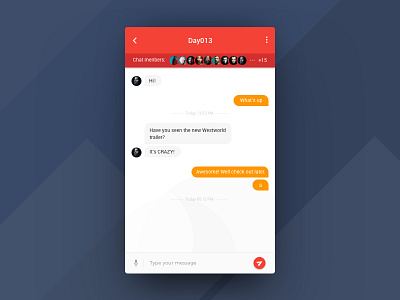 Daily UI-Day013-Direct Message 013 daily day direct message ui