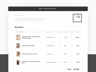 Daily UI-Day017-Email Receipt