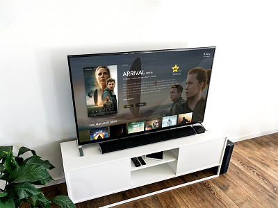 Daily UI-Day025-TV App app daily day025 film movie tv ui