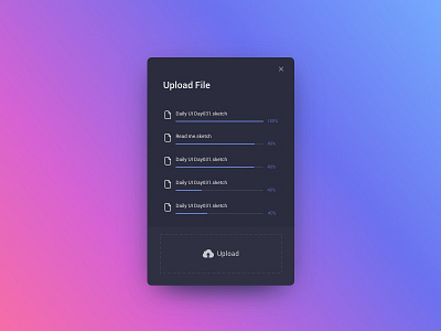 Daily UI-Day31-File upload daily day031 file ui upload