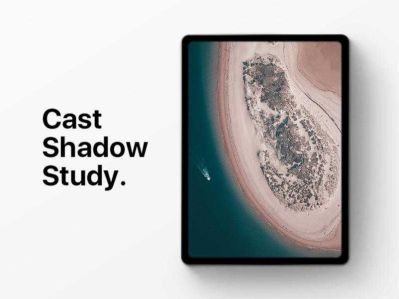 cast shadow study