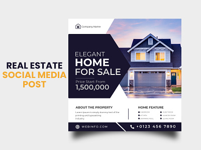 Real Estate Social Media post