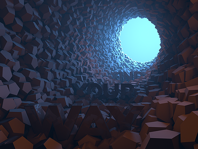 Find Your Way c4d cave cinema 4d find light render texture training way your