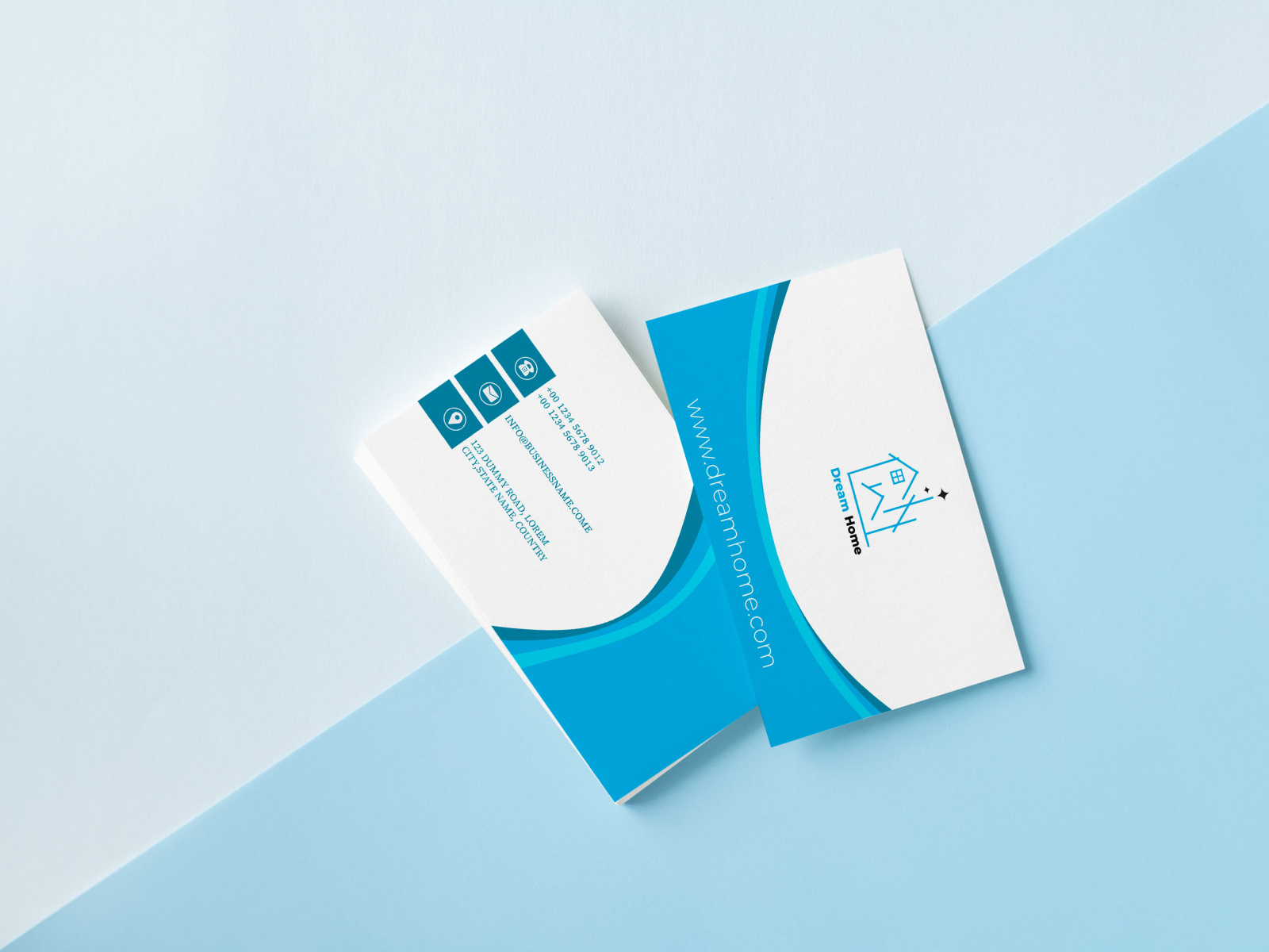 business card mockup by Graphics Hub on Dribbble