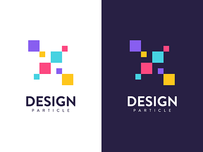 Design Particle / Logo Design brand branding colorful design identity logo symbol