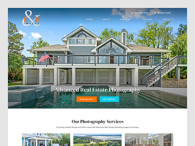 E&E Images // Web Design photography photography web design real estate photography