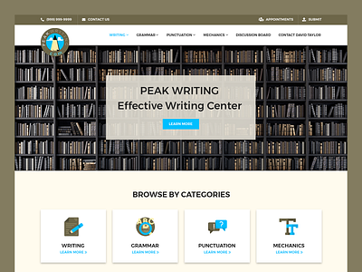 Peak Writing // Web Design academic academic writing web design course learning online course web design online learning web design writing writing web design