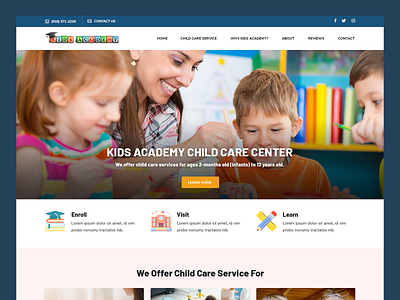 Kids Academy // Web Design