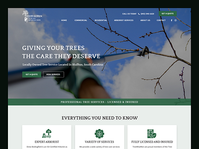 Tree Wise Men // Web Design