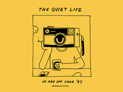 The Quiet Life - Camera camera illustration thequietlife tshirt
