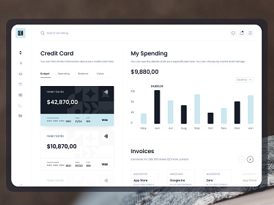 Banking: Dashboard Design banking branding dashboard design graphic graphic design illustration typography ui ux