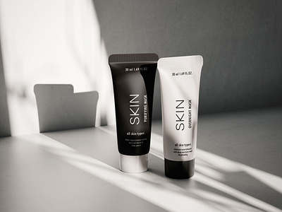 SKIN brand identity by Yaroslavna on Dribbble