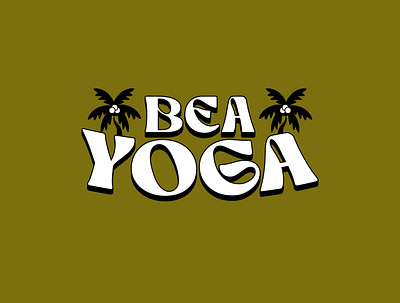 Bea Yoga branding business card design graphic design illustration logo vector yoga