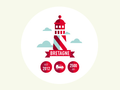 Travel_01 :: Bretagne bretagne france holidays icons lighthouse manioc travel vw