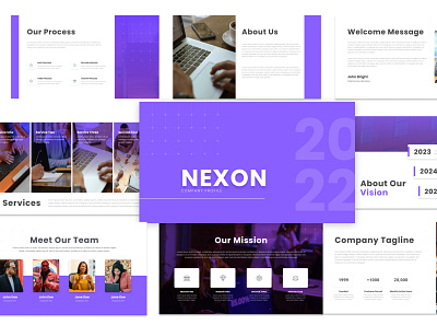 Company Presentation Design design graphic design pitchdeck powerpoint ppt slides