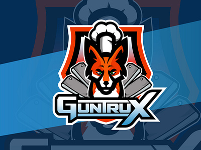 GUNTRUX - mascot logo