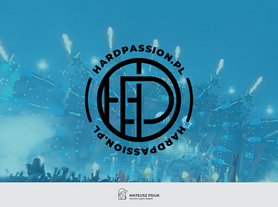 HARDPASSION branding design hardstyle icon logo logo design logodesign logomark logomarks logos logotype mark passion vector