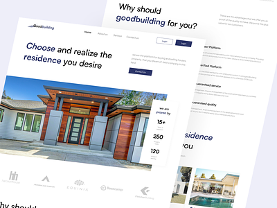 Goodbuilding - Landing Page Real Estate