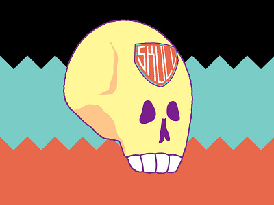 Skull 3 illustration skulls