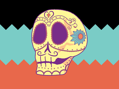 Skull 4 illustration skull