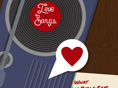 Love Songs church art love songs music new life community church record player sermon art songs of solomon