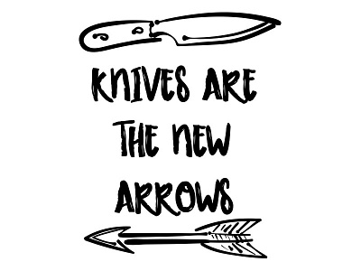 Knives arrows doodle knives pointy things sketch wacom