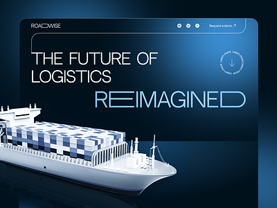 Roadwise - Logistics company website concept