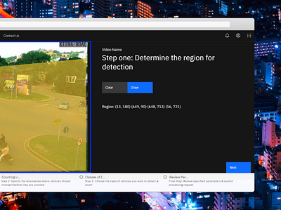 Project Sea - Adding Detection Parameters ai computer vision design machine learning reactjs ux webapp