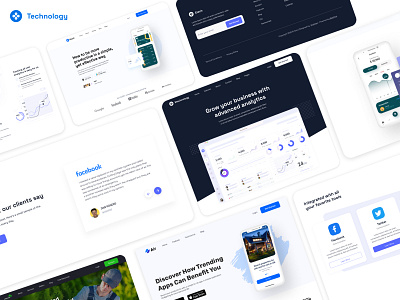 B2B SaaS website UIUX design