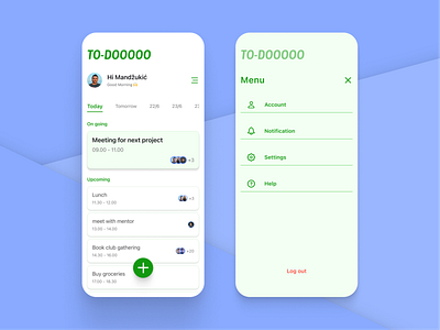 To-Do App (TO-DOOOOO) app design mobile app ui ux