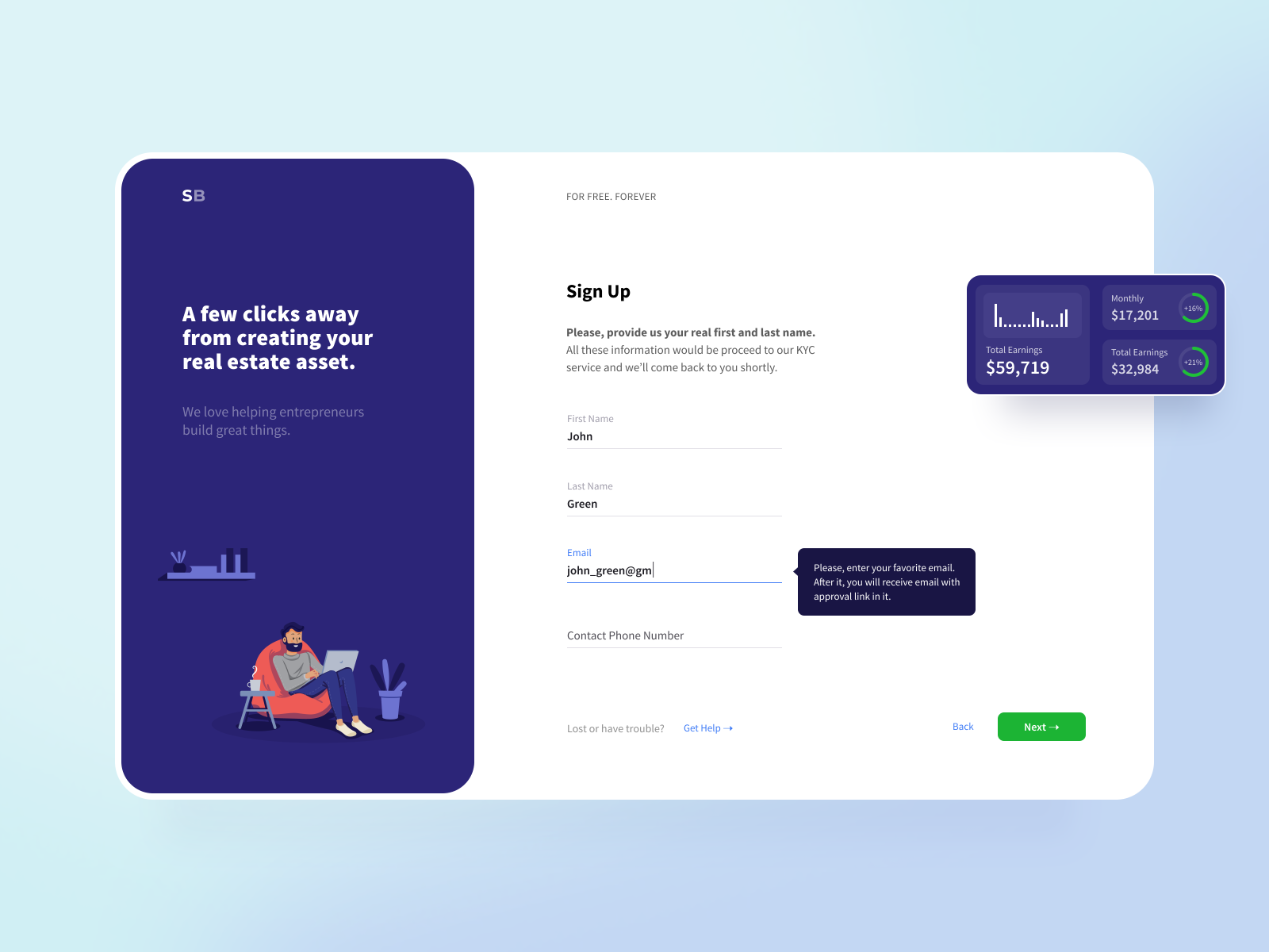 Onboarding by Voit Team on Dribbble