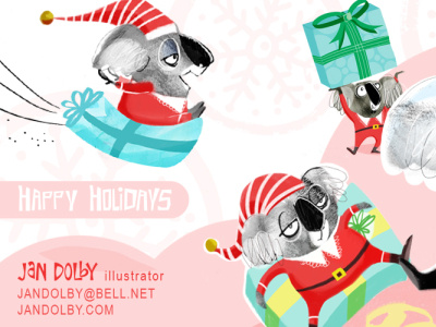Crazy Koala elves animal animal illustration childrens illustration design digital digitalart editorial graphic design illustration koala bear photoshop seasonal